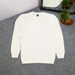 Full Sleeve Sweat Shirt - White