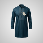 Premium Embroidery Panjabi handcrafted thread work cotton blend fabric festive formal wear men's traditional panjabi Bangladesh