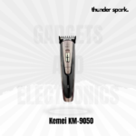 Kemei KM-9050 rechargeable hair trimmer dual power mode stainless steel blade 0.5-12mm adjustable cutting length low noise groomer for beard and hair Bangladesh