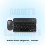 wireless keyboard mouse combo slim stylish design 2.4GHz ultra quiet keys adjustable DPI Bangladesh