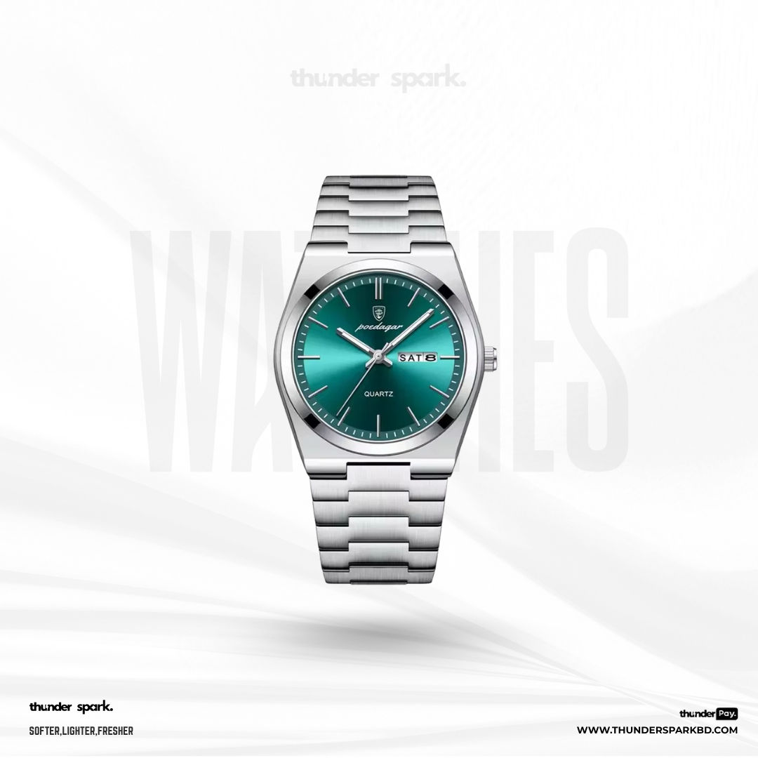 POEDAGAR 930 luxury watch premium stainless steel chronograph sapphire crystal automatic movement men's watch Bangladesh POEDAGAR 930 luxury watch premium stainless steel chronograph sapphire crystal automatic movement men's watch Bangladesh