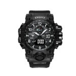 TVOVT 8803 premium water resistant watch multi-function digital display world time LED light Bangladesh