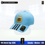 AFA Heavyweights Argentina World Cup Embroidered Cap – 3D Embroidery | Adjustable Snapback | Premium Cotton | Football Fan Gift