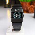 RC Nikee Chain Watch – premium metal chain strap with butterfly lock modern bold design Bangladesh
