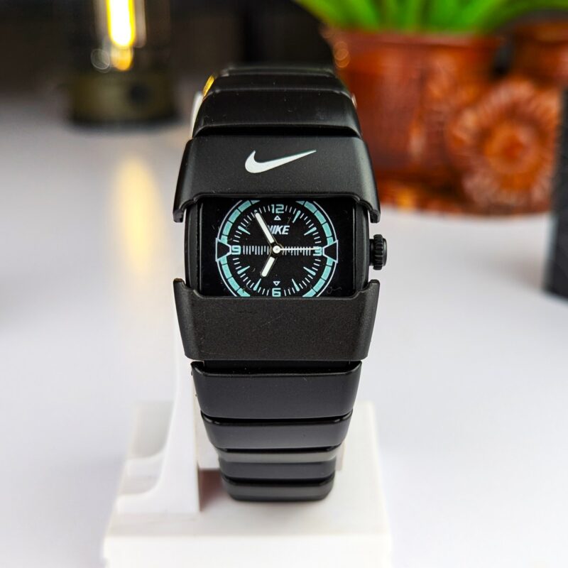 RC Nikee Chain Watch – premium metal chain strap with butterfly lock modern bold design Bangladesh