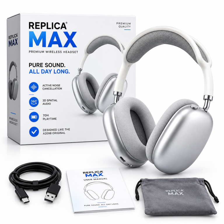 AirPods Max premium master copy A2098 over-ear wireless headset with ANC and spatial audio